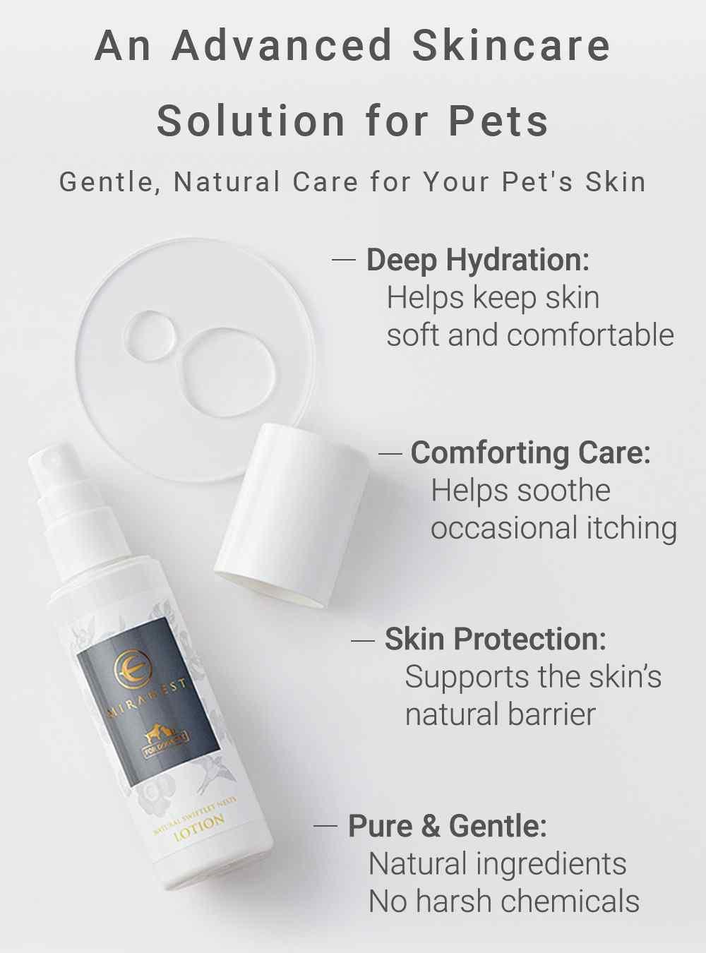 MIRANEST Lotion for Dog & Cat - 3.4 fl oz (100ml)