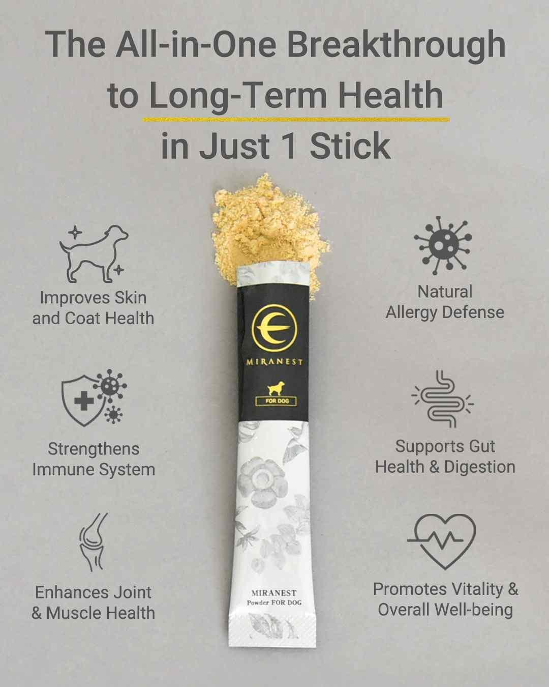 MIRANEST Powder for Dog 30pcs