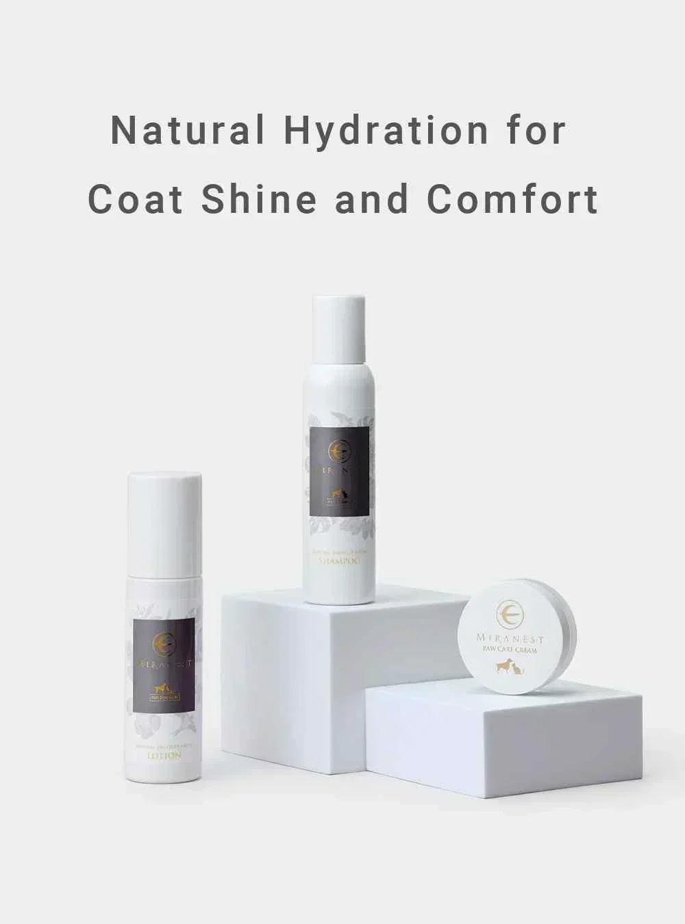 Miranest ミラネストシャンプー＆ローション セット MIRANEST Shampoo for Dog & Cat - 4 fl oz (120ml)
